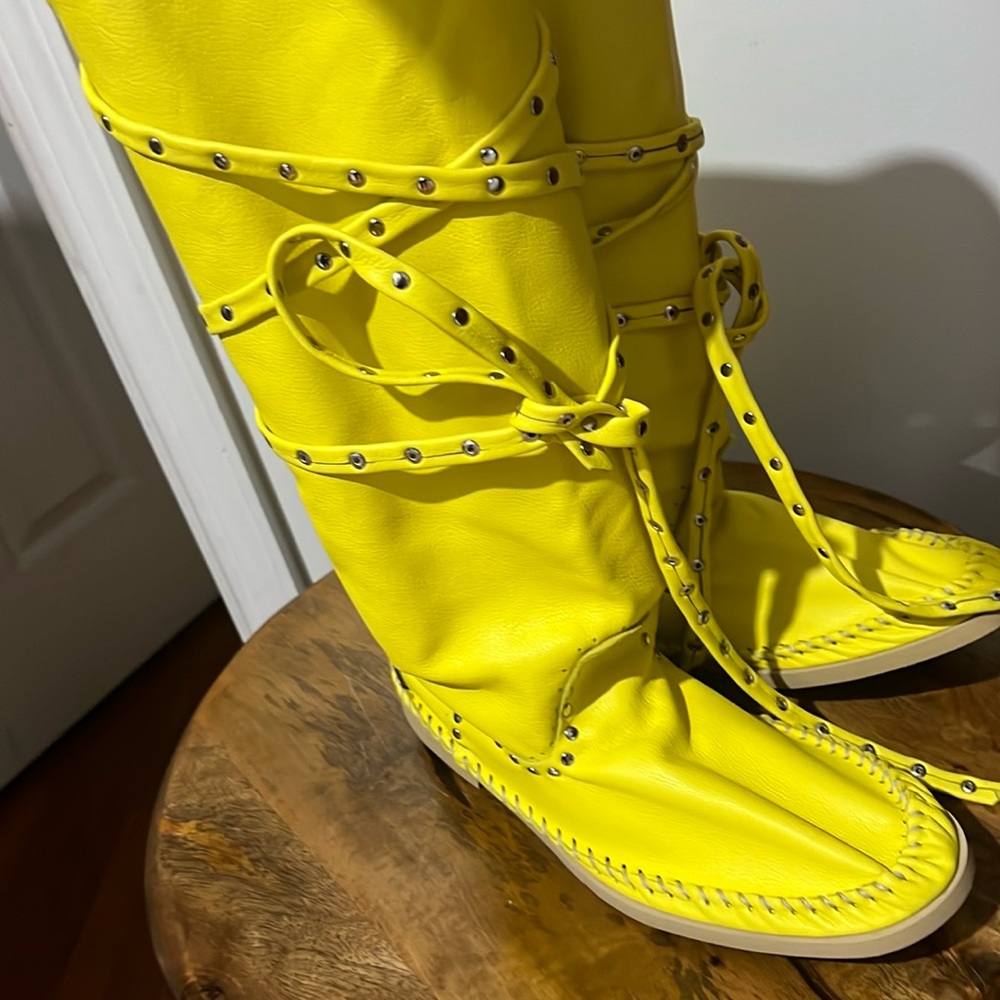 Hector Riccione Original Lacci Moccasin Boots - Unique Color